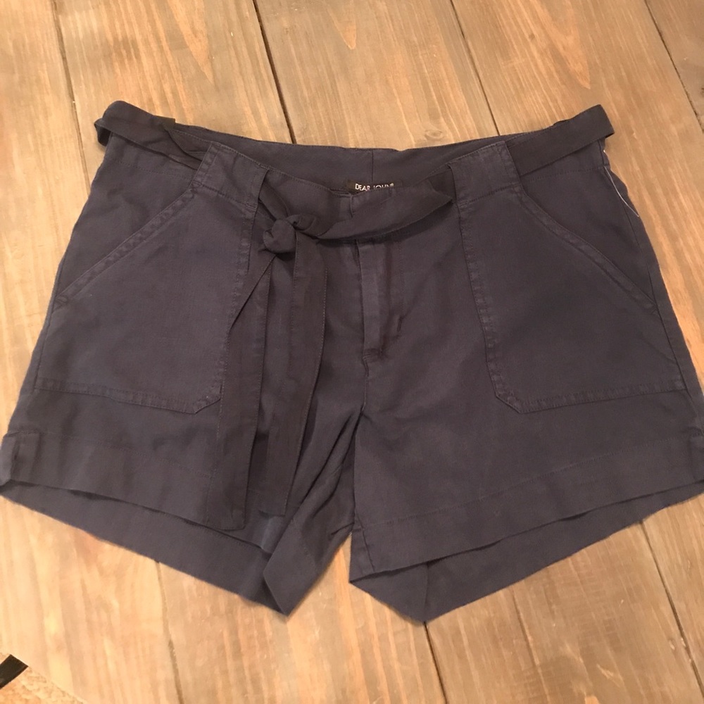 Dear John Tencel Tie Waist Shorts